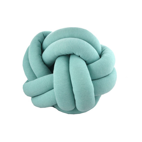 Knot Cushion Turquoise